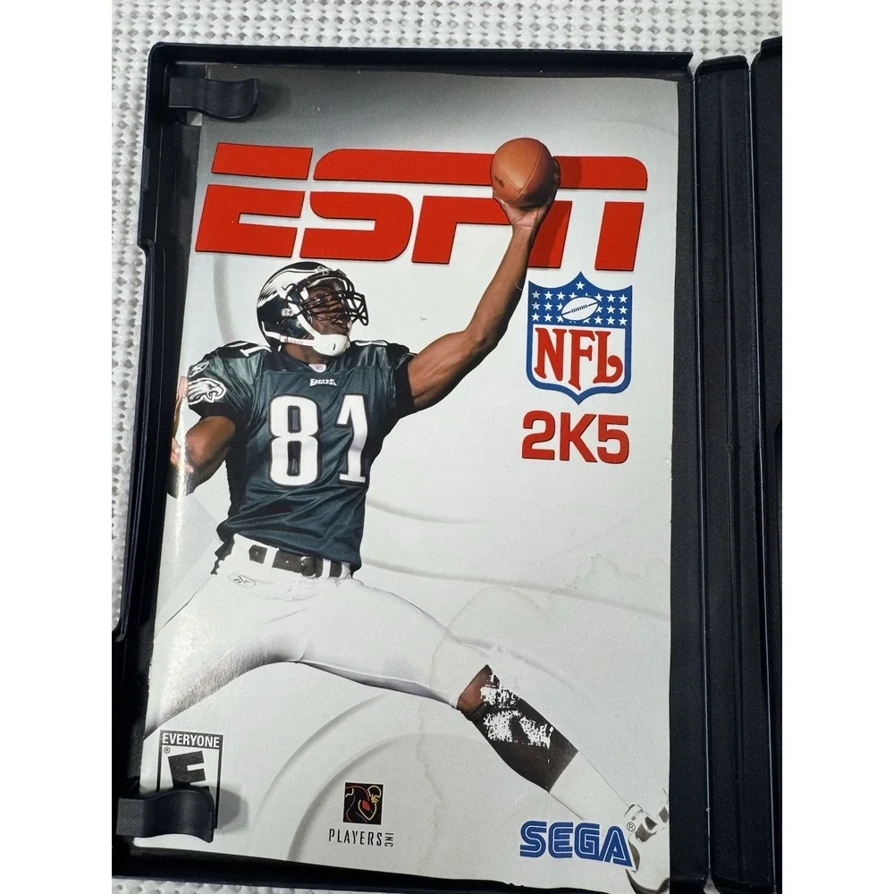ESPN NFL 2K5 Sony PlayStation 2 PS2 Complete CIB SEGA SLUS20919 Untested